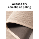Red Quick Dry Bathroom Rug - Non-Slip PVC Foam Super Absorbent 40x60cm - Home & Garden > Bathroom Accessories > Bath