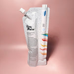 Clare Makes 200ml reed diffuser refill pouch with a separate compartment holding white reeds