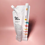 Clare Makes 200ml reed diffuser refill pouch with a separate compartment holding white reeds