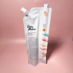 Clare Makes 200ml reed diffuser refill pouch with a separate compartment holding white reeds