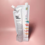 Clare Makes 200ml reed diffuser refill pouch with a separate compartment holding white reeds
