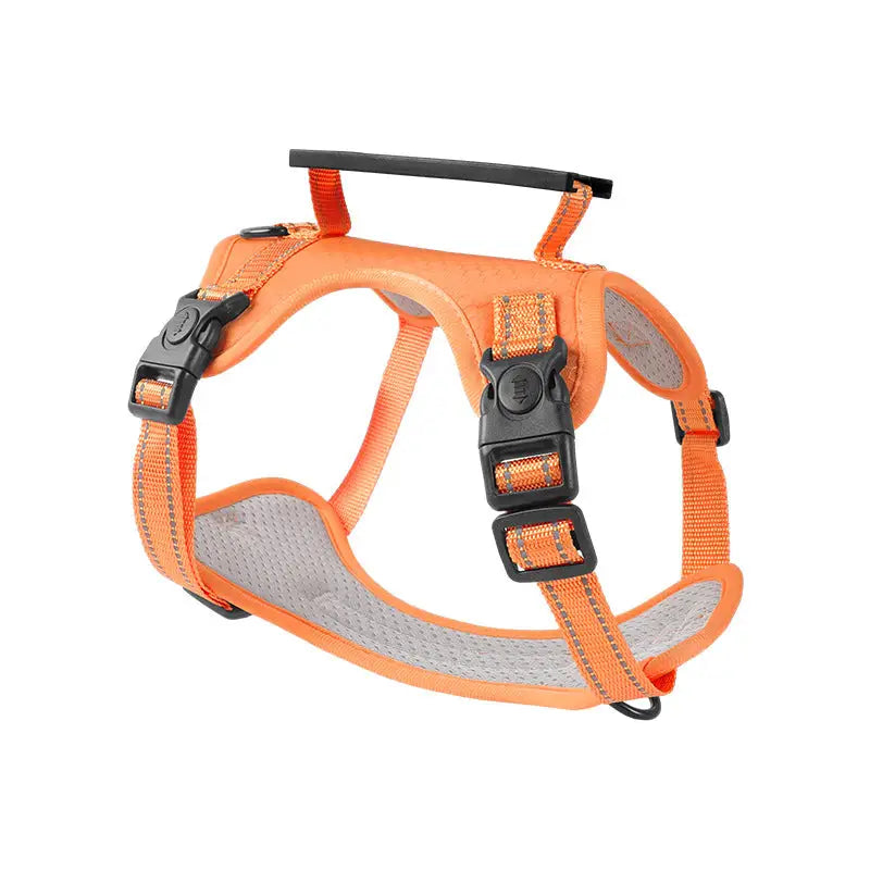 Reflective Dog Harness with Leash No-Pull Vest Harness for Dogs Adjustable Dog Vest with Handle Walking Training Pet