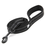 Reflective Pet Leash 2 meters Black M - Pet Care > Dog Supplies > Dog Collars Leads & Harnesses