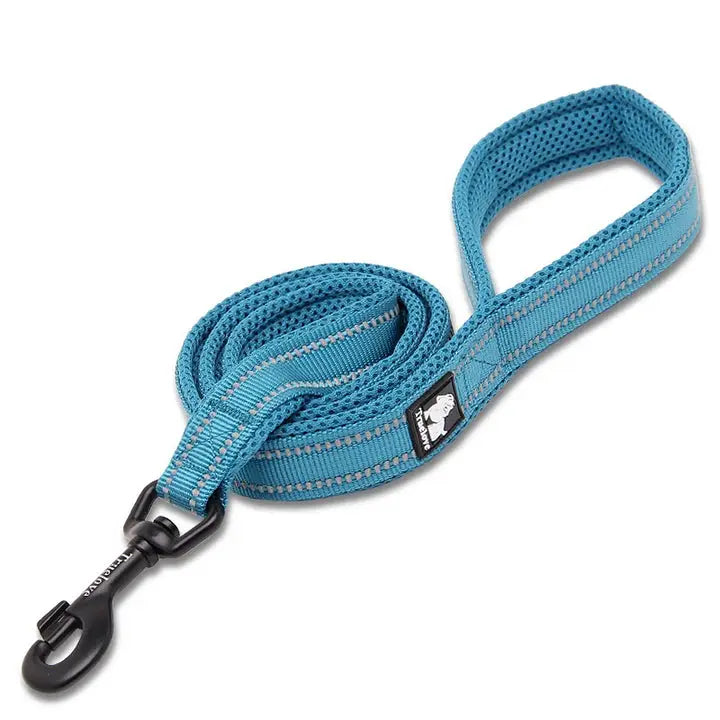Reflective Pet Leash 2 meters Blue L - Pet Care > Cat Supplies > Cat Carriers & Crates
