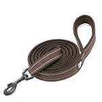 Reflective Pet Leash 2 meters Brown L - Pet Care > Cat Supplies > Cat Carriers & Crates
