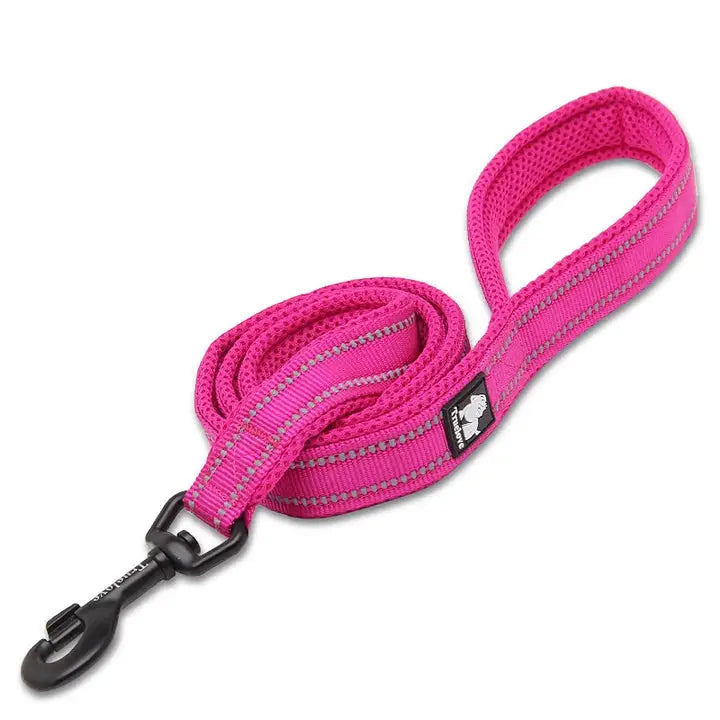 Reflective Pet Leash 2 meters Pink L - Pet Care > Cat Supplies > Cat Carriers & Crates