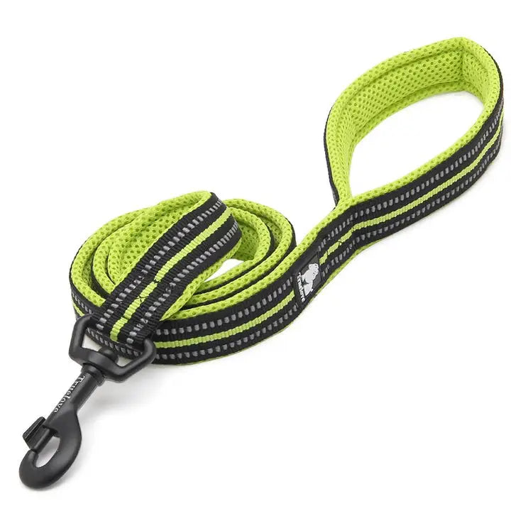 Reflective Pet Leash 2 meters Yellow L - Pet Care > Cat Supplies > Cat Carriers & Crates