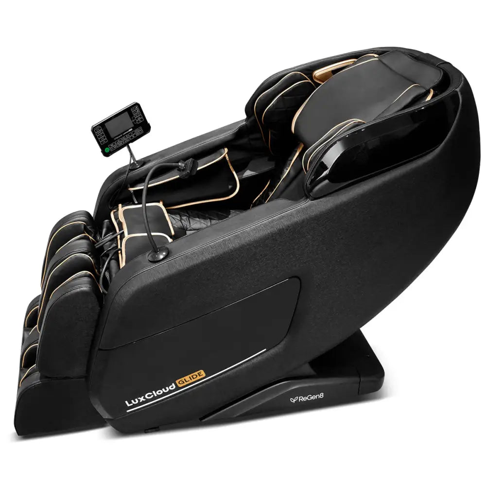 Regen8 LuxCloud Glide - Zero Gravity Heated Massage Chair with Full Size SL Track - Furniture > Bar Stools & Chairs >