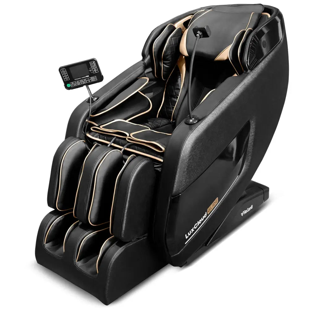 Regen8 LuxCloud Glide - Zero Gravity Heated Massage Chair with Full Size SL Track - Furniture > Bar Stools & Chairs >