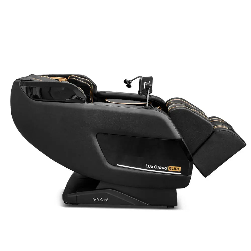 Regen8 LuxCloud Glide - Zero Gravity Heated Massage Chair with Full Size SL Track - Furniture > Bar Stools & Chairs >
