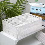 Removable Bathroom Side Cabinet Toilet Caddy with Storage Drawers- White - Furniture > Bathroom > Bathroom Cabinets
