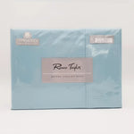 Renee Taylor 1500 Thread Count Pure Soft Cotton Blend Flat & Fitted Sheet Set Mist King - Home & Garden > Bedding
