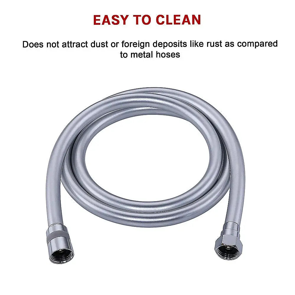 Replacement Heavy Duty 1500mm Shower Bath Hose - Furniture > Bathroom > Shower Heads & Screens