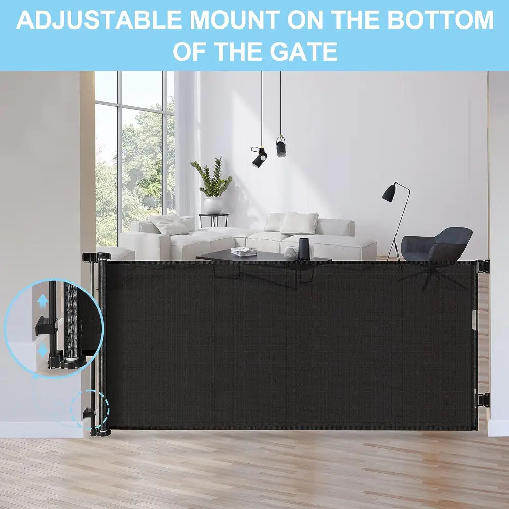 Retractable 3M Doorways Hallways Stairs Baby Gate Dog Pet Gate Indoor Outdoor Safety Gates - Baby & Kids > Gates &