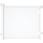 Retractable 3M Doorways Hallways Stairs Baby Gate Dog Pet Gate Indoor Outdoor Safety Gates White - Baby & Kids > Gates