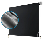 Retractable Straight Drop Roll Down Awning Garden Patio Screen 2.1X2.5M - Home & Garden > Shading