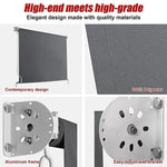 Retractable Straight Drop Roll Down Awning Garden Patio Screen 2.1X2.5M - Home & Garden > Shading