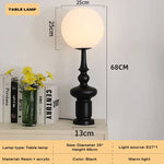 Retro Roman Living Room Bedroom Art Sense Medieval Table Lamp - Furniture > Dining