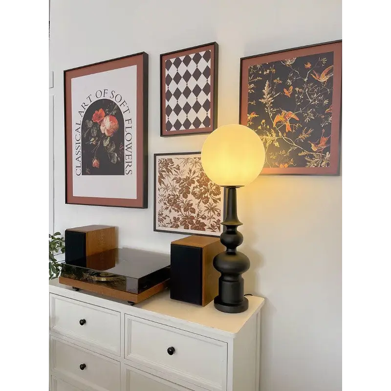 Retro Roman Living Room Bedroom Art Sense Medieval Table Lamp - Furniture > Dining