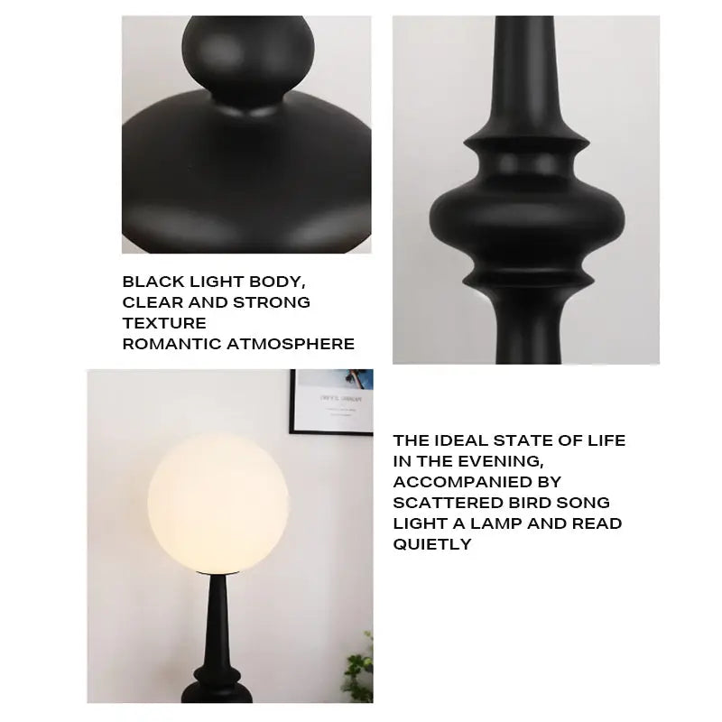 Retro Roman Living Room Bedroom Art Sense Medieval Table Lamp - Furniture > Dining