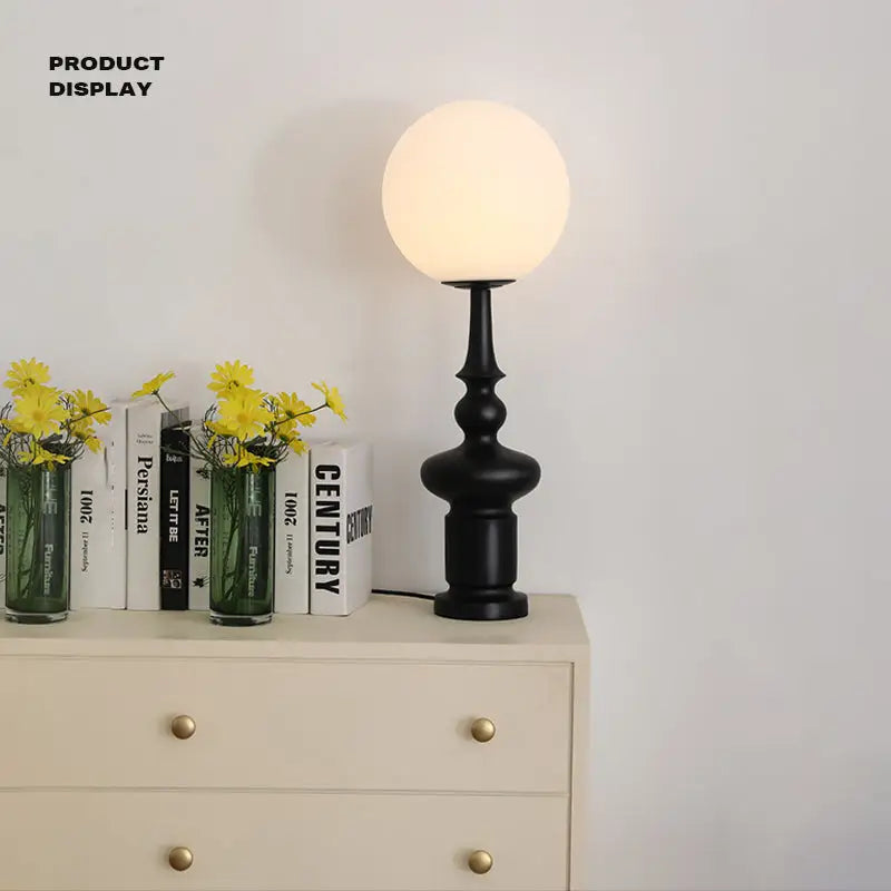 Retro Roman Living Room Bedroom Art Sense Medieval Table Lamp - Furniture > Dining