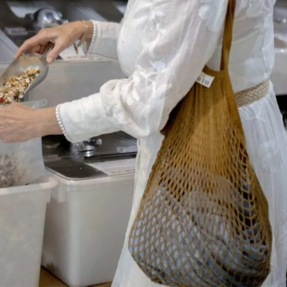 Reusable Cotton Shopping Bag - Home & Garden > Kitchenware