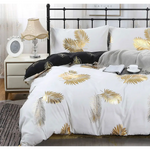 Reversible Design Super King Size Bed Quilt/Duvet Cover Set - Home & Garden > Bedding