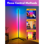 RGB LED Floor Lamp Smart Modern Stand Light - Home & Garden > Lighting