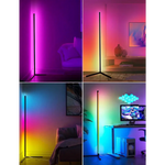 RGB LED Floor Lamp Smart Modern Stand Light - Home & Garden > Lighting
