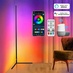 RGB LED Floor Lamp Smart Modern Stand Light - Home & Garden > Lighting