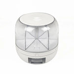 Rice Storage Cereal Dispenser Grain Container Rotating Dry Food Box - Home & Garden > Storage