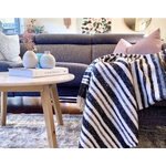 Richmond Throw - Reclaimed Wool Blend - Monochrome - Home & Garden > Decor