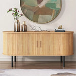 Ripple Sideboard with Sliding Doors — Earthy Elegance Redefined - Furniture > Dining