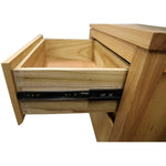 Rosemallow Bedside Table 2 Drawers Storage Cabinet Nightstand End Tables Timber - Furniture > Bedroom