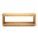 Rosemallow Coffee Table 130cm Parquet Top Solid Messmate Timber Wood - Natural - Furniture > Living Room