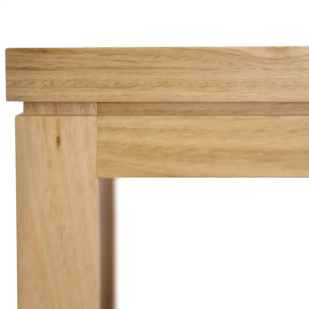 Rosemallow Coffee Table 130cm Parquet Top Solid Messmate Timber Wood - Natural - Furniture > Living Room