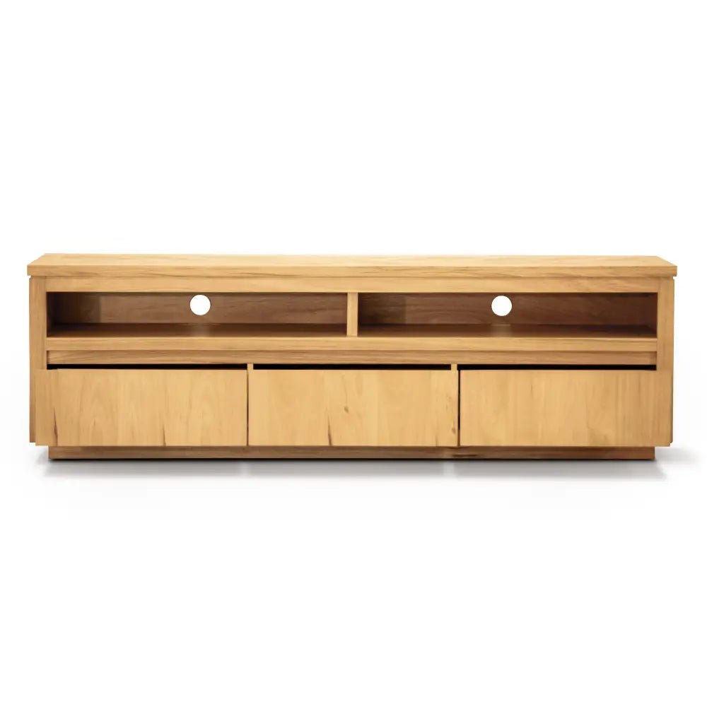 Rosemallow ETU Entertainment TV Unit 185cm 3 Drawer Solid Messmate Timber Wood - Furniture > Living Room