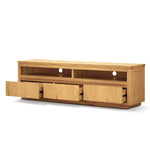 Rosemallow ETU Entertainment TV Unit 185cm 3 Drawer Solid Messmate Timber Wood - Furniture > Living Room