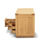 Rosemallow ETU Entertainment TV Unit 185cm 3 Drawer Solid Messmate Timber Wood - Furniture > Living Room