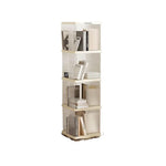 Rotating storage bookshelf square four layers - Furniture > Living Room > Bookcases & Shelves