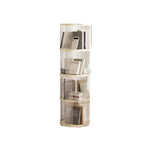 Rotating storage circular bookshelf with four layers - Furniture > Living Room > Bookcases & Shelves
