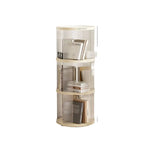 Rotating storage circular bookshelf with three layers - Furniture > Living Room > Bookcases & Shelves