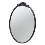 ROUND ORNATE METALLIC WALL MIRROR - Home & Garden > Decor > Mirrors