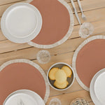 Round Placemat-Solid-Clay-40cm - Home & Garden > Decor