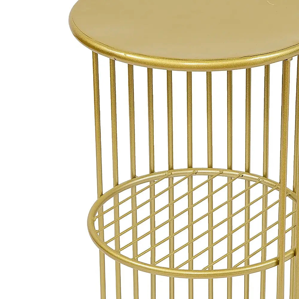 Round Side Table Bedside Bedroom Lounge Furniture - Furniture > Sofas > Sofas & Sofa Beds