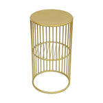 Round Side Table Bedside Bedroom Lounge Furniture - Furniture > Sofas > Sofas & Sofa Beds