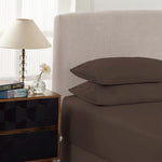 Royal Comfort 1500 Thread Count Cotton Rich Sheet Set 3 Piece Ultra Soft Bedding - Double - Dusk Grey - Home & Garden >