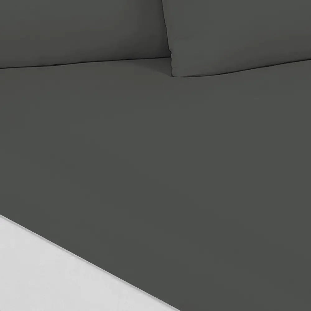 Royal Comfort 1500 Thread Count Cotton Rich Sheet Set 3 Piece Ultra Soft Bedding - Double - Stone - Home & Garden >