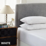 Royal Comfort 1500 Thread Count Cotton Rich Sheet Set 3 Piece Ultra Soft Bedding - King - White - Home & Garden >