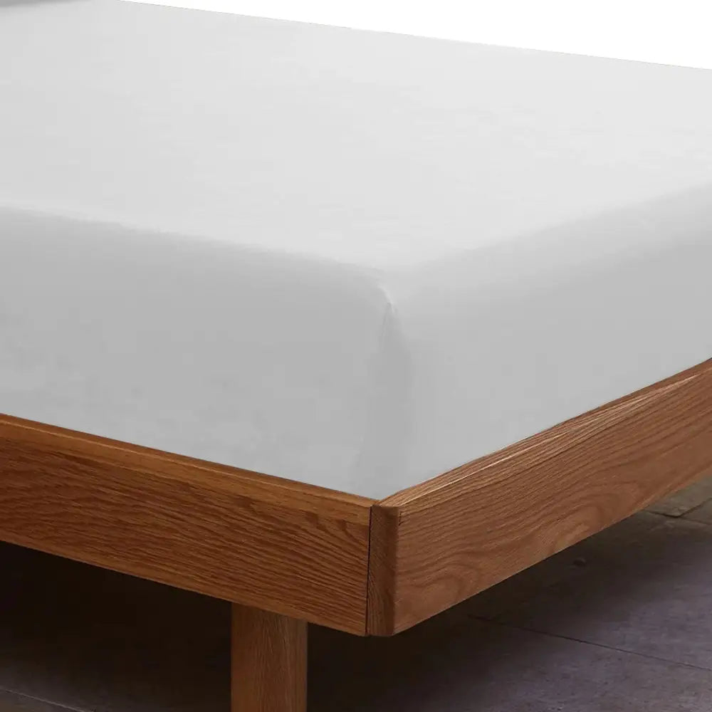Royal Comfort 1500 Thread Count Cotton Rich Sheet Set 3 Piece Ultra Soft Bedding - Double - White - Home & Garden >